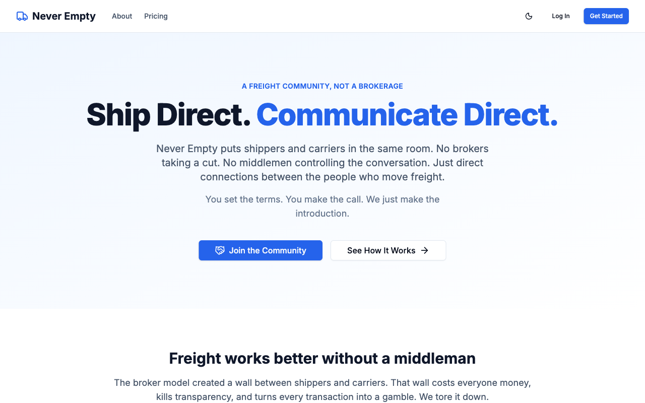 Never Empty screenshot